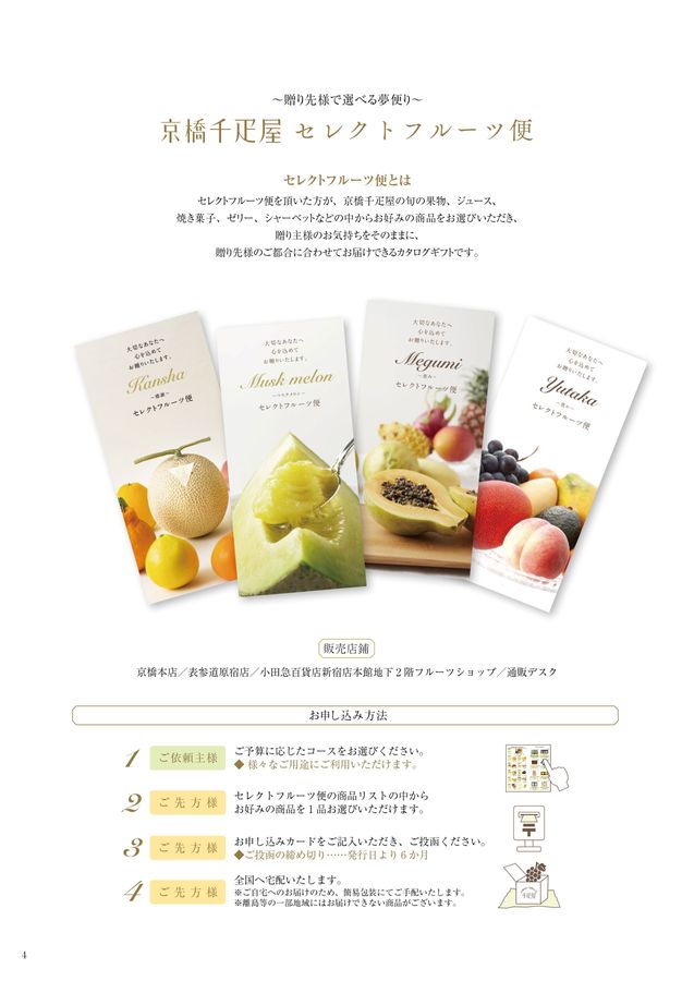 京橋千疋屋 夏の贈り物