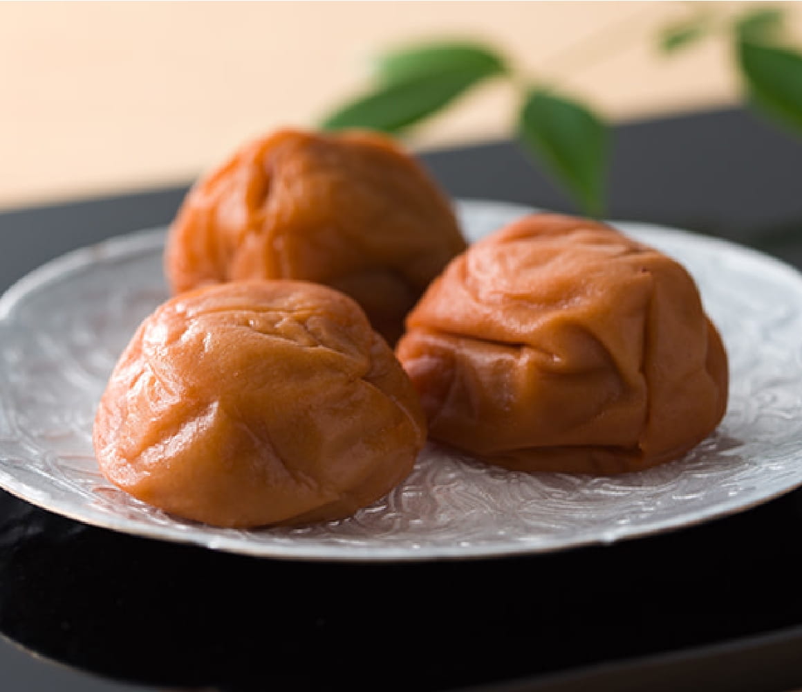 梅干「ふくふく」（小）福茶セット