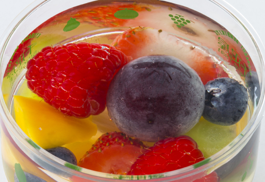 フルーツゼリー　イメージ